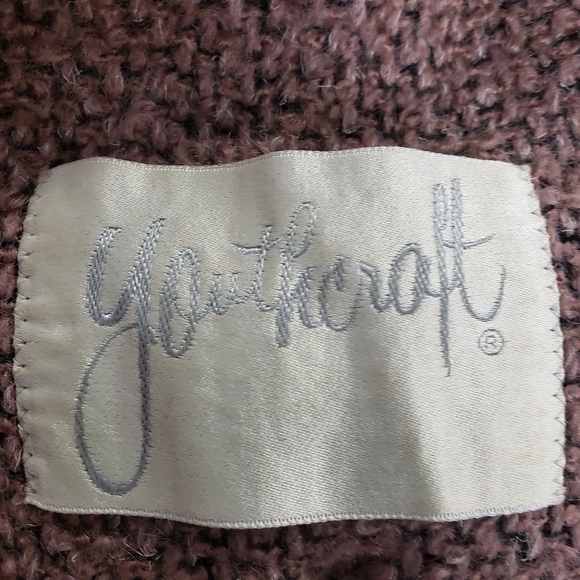 Vtg 40s Tweed Wool Fit & Flare Coat Young Craft from Kings Johnson City, TN Sm - Picture 9 of 17